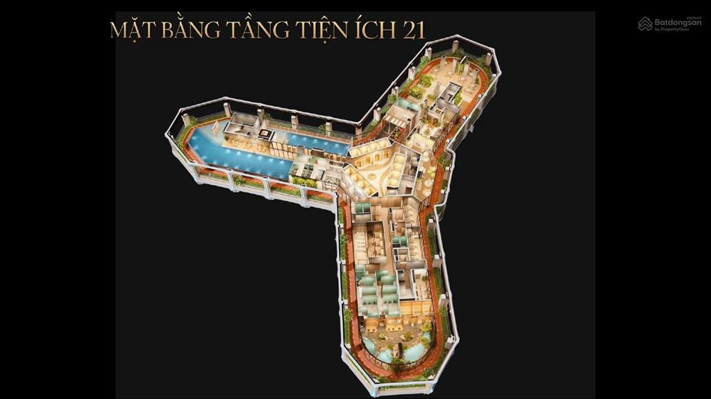 Bán nhanh căn hộ 3pn tầng trung đẹp nhất golden crown