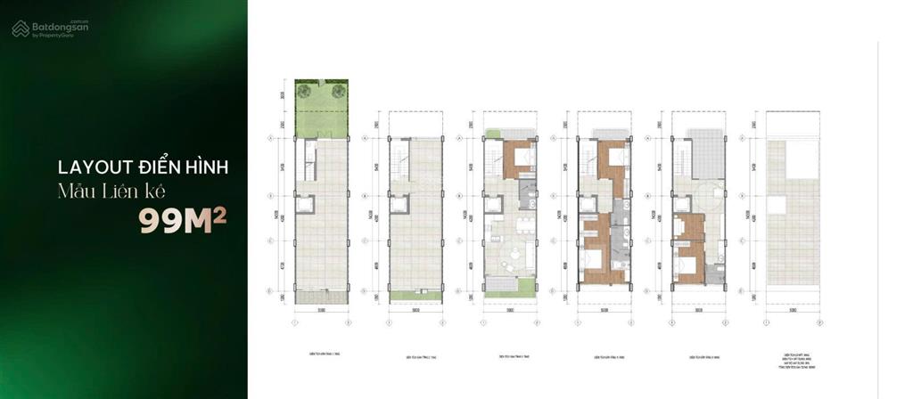 Bán liền kề 2 mặt tiền 99m² trục đường chính 36m(đại lộ vũ khúc). giá chỉ 10.620 tỷ