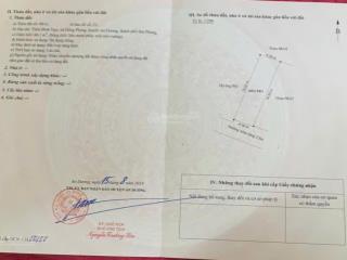 Bán lô đất tiềm năng tại hồng phong  an dương