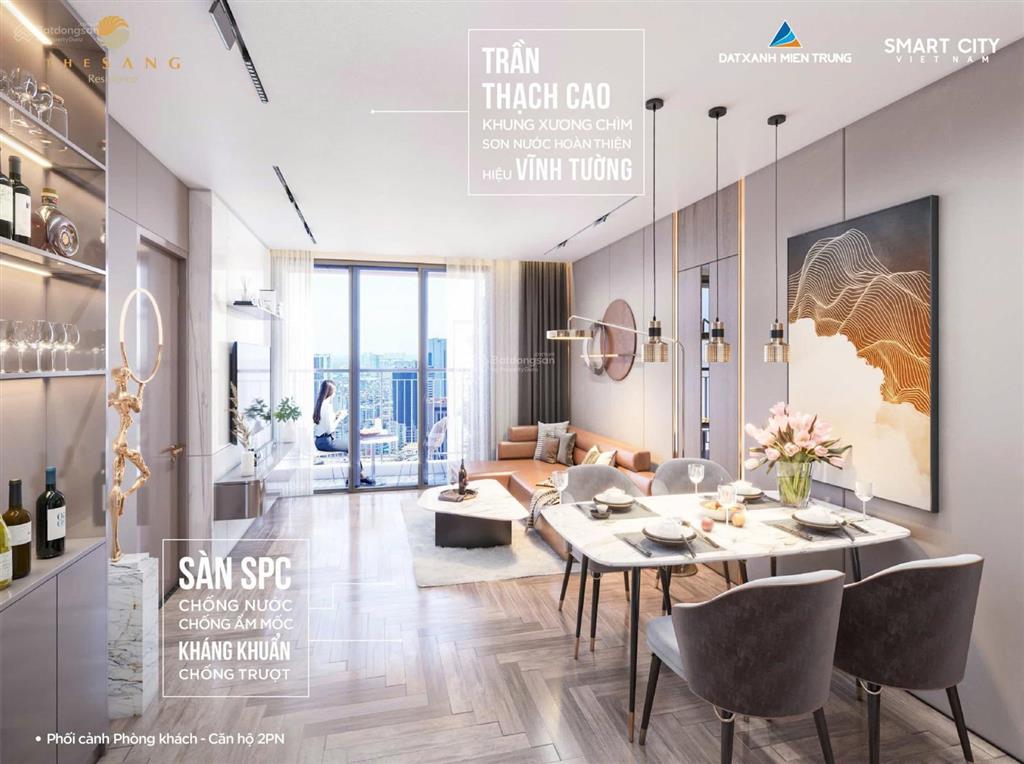 Căn hộ cao cấp hạng a the sang residence view trực diện biển mỹ khê đà nẵng  sở hữu lâu dài