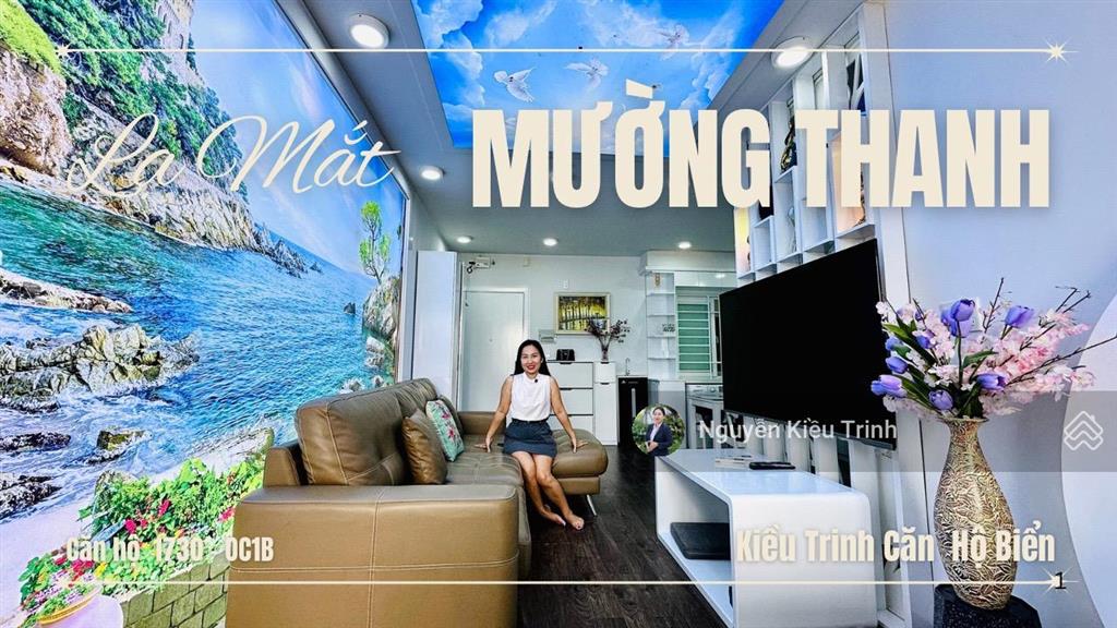 Kiều trinh 1712  89m² mặt biển chỉ 53tr/m²  căn hiếm cho nhà đầu tư săn giá tốt & cho thuê ngay