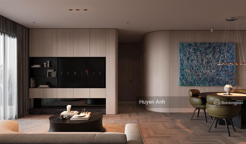 Bán căn hộ cao cấp 144m2 full đồ cao cấp tầng trung đẹp dự án the diamond residence lê văn lương