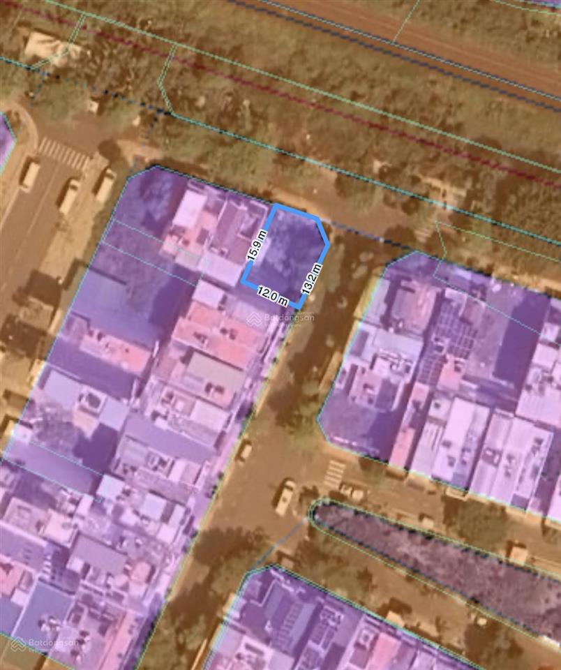 Bán lô đất 190,5m2 góc mặt đường số 6  kđt hà quang 2  nha trang