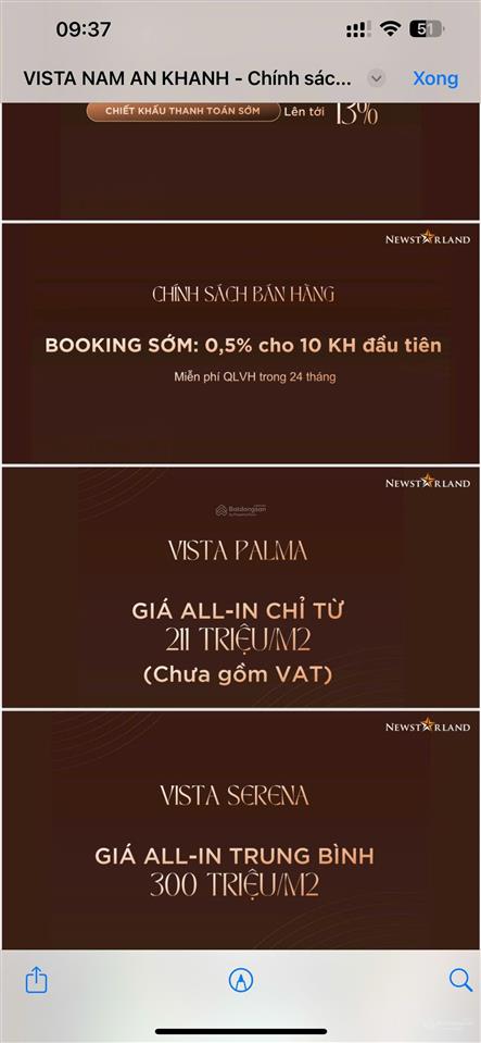 [chiết khấu 18%] chuẩn sống thượng lưu  liền kề vista palma nam an khánh  tâm điểm an cư!