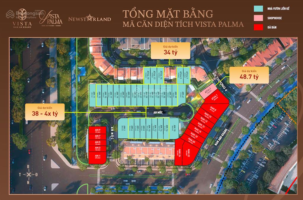 Hot mở bán phân khu đẹp nhất vista nam an khánh  chân toà tháp đôi 40 tầng biểu tượng an khánh