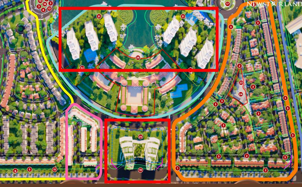 Hot mở bán phân khu đẹp nhất vista nam an khánh  chân toà tháp đôi 40 tầng biểu tượng an khánh