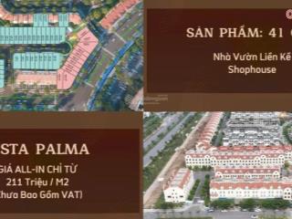 Bán suất ngoại giao dự án viasta nam an khánh. hơn 200 căn biệt thự  liền kề shop house đẳng cấp!