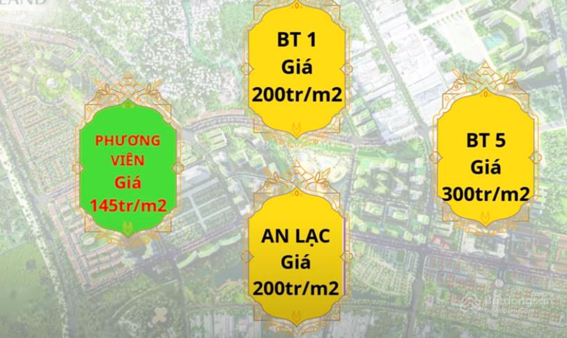 [ngộp bank] chủ nhà cần bán nhanh biệt thự phương viên 255m2, chỉ 130triệu/m2  rẻ nhất mailand