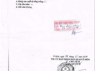 Bán đất tại trường lạc, ô môn, cần thơ, 560 triệu, 5418m2, đẹp, nhiều tiện ích