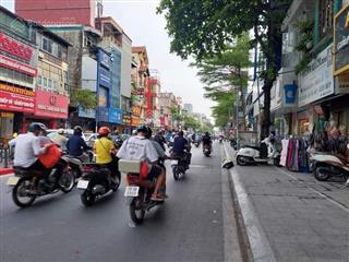 Bán nhà phố bà triệu 65m2 mặt tiền 5m hơn 16 tỷ cấp 4 kinh doanh ôtô tránh vỉa hè. cc 0961 318 ***
