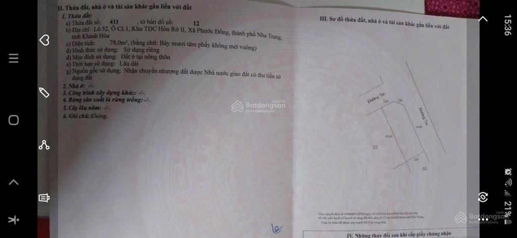 Lô góc 2 mặt tiền bên sông hòn rớ 2 nha trang, gần sông mát mẻ