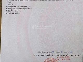 Bán đất mặt tiền tôn đức thắng rộng 20m tđc hòn rớ 1  nha trang