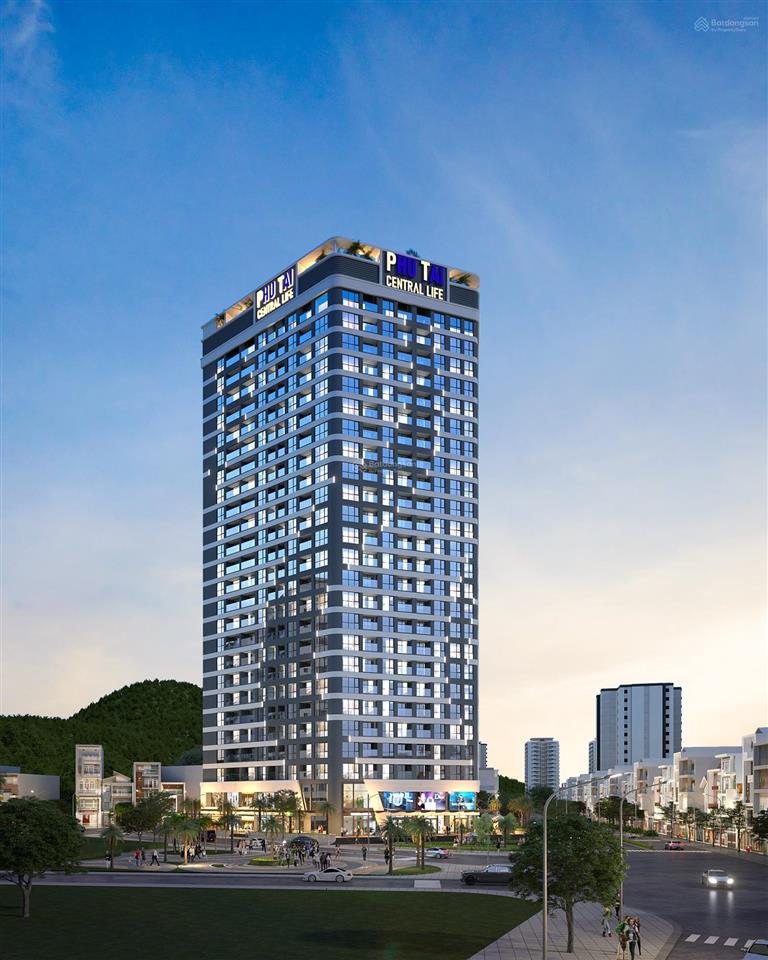 Bán căn hộ phú tài central life quy nhơn 2pn. ngân hàng cho vay 70%