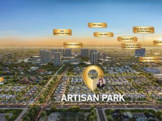 Nhà phố thương mại artisan park 2 mặt tiền 8,9t  cách wtc 5 phút đi bộ  cam kết thuê lại 6%/năm