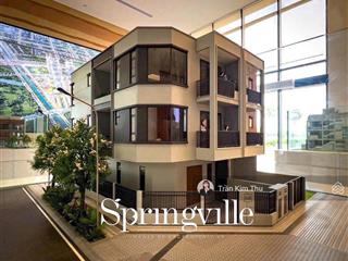 Nhà phố phương mại liền kề sân bay long thành  90m2 đất  3 tầng  từ 8 tỷ  spring ville gamuda