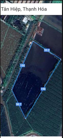 Bán đất 150m mặt tiền đường bờ kênh liên xã 150 x 90m giá 1,9 tỷ. gần hồ chí minh nhiều tiện ích