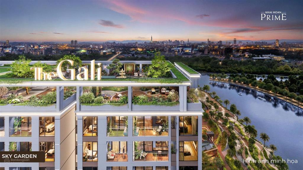 Căn hộ khải hoàn prime nhà bè  2pn view sông, thanh toán chỉ 32 triệu/tháng