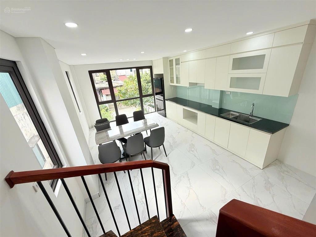 Siêu phẩm lô góc vũ xuân thiều nhà mới 6 tầng thang máy siêu thoáng 53m2 6 tầng