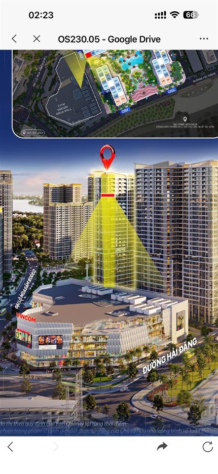 Cực hot! căn hộ 1pn+ 60.5m2 the opus one view công viên hồ bơi giá chỉ 3.6 tỷ thanh toán tiến độ