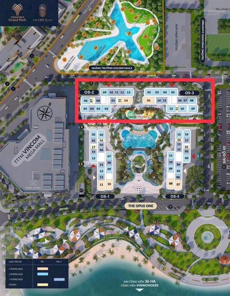 Mở bán căn hộ the opus one căn 2pn 80m2 view đẹp giá chỉ 5.2 tỷ, thanh toán tiến độ, sẵn nội thất