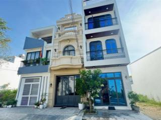 Bán nhà mới 4 tầng  đường ô tô tđc đất lành, vĩnh thái, nha trang