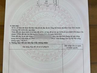 Đất trung tâm thị trấn chúc sơn