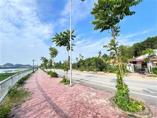 Lô đất mặt đường ngay bờ kè (sông hồng) giá chỉ hơn 2 tỷ. sẵn sổ sang tên ngay