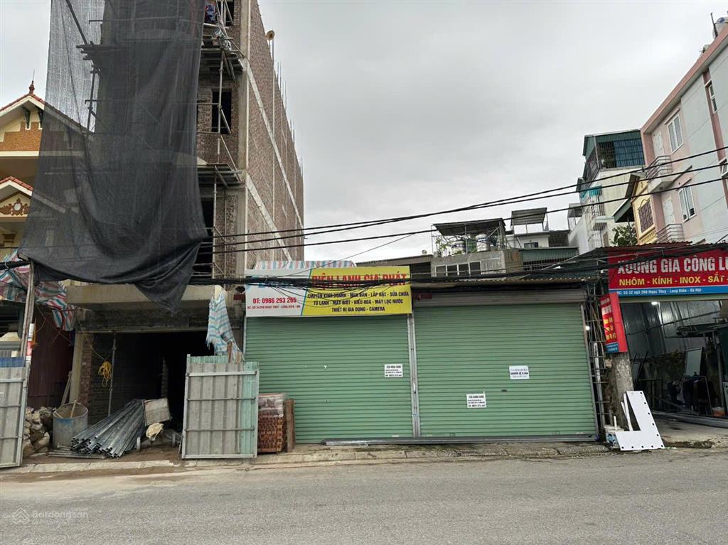 Chính chủ bán đất 207m² mặt ngõ 268 ngọc thụy, phường bồ đề, long biên oto tải tránh nhau