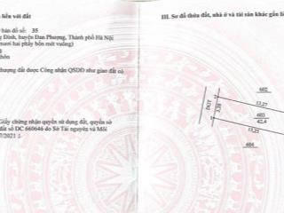 Bánđất la tạch xã phường đình đan phượng ô tô tránh nhau diện tích 42.4m giá 2.9 x tỷ  0944 974 ***