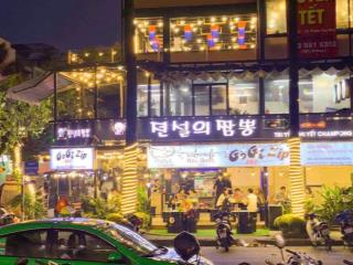 Giữa lòng khu kangnam sầm uất, có một biệt thự lô góc siêu hiếm  mặt tiền 25mvỉa hè rộng bao la