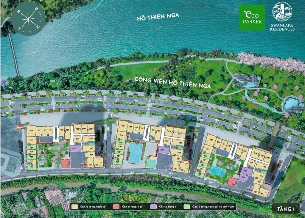 Bán shophouse khối đế onsen ecopark mặt hồ vị trí kinh doanh đắc địa dòng tiền ổn định