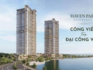 Duy nhất căn hộ mezza thông trần 7.2m view đảo toà havenpark giá cực tốt