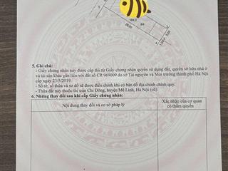 Bán nhanh liền kề khu đô thị chi đông