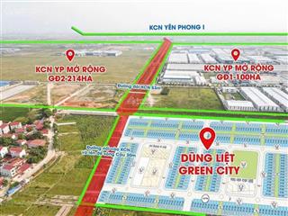 Đất nền kcn yên phong  bắc ninh