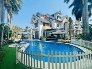 Bán nhà biệt thự 4 tầng lầu, mặt tiền nguyễnvăn hưởng, thảo điền quận 2 chỉ 308 tỷ còn tl giảmn