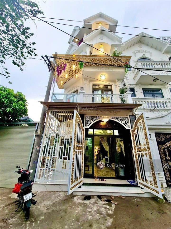 Nhà phố hiện đại phong cách châu âu  hẻm 8m 2177 huỳnh tấn phát thị trấn  5,2m x 10m giá 6,99 tỷ