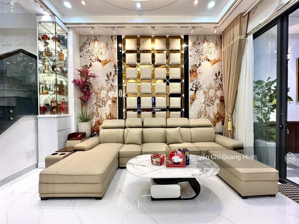 Nhà phố hiện đại hoàn thiện mới mặt tiền đường 8m 1979 huỳnh tấn phát  4,3x19m sổ hồng giá 8,9 tỷ