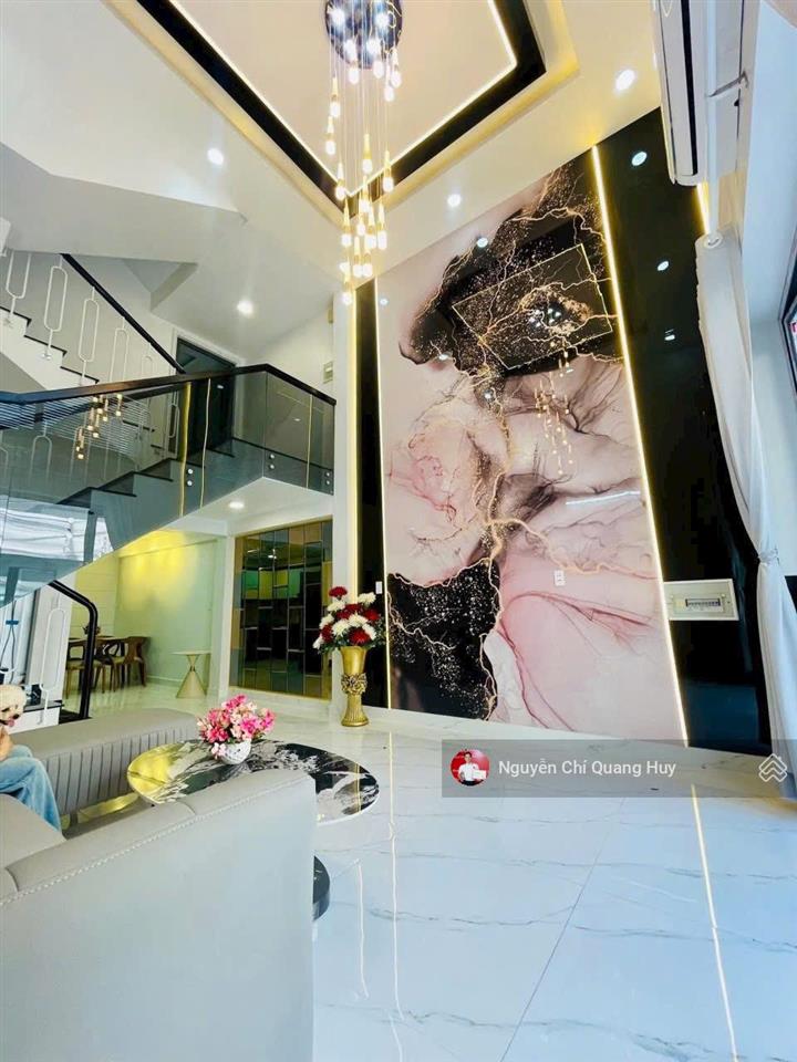 Nhà phố hiện đại, dân cư yên tĩnh, dân trí cao  hẻm 6m 1806 huỳnh tấn phát  4m x 13m giá 5,99 tỷ