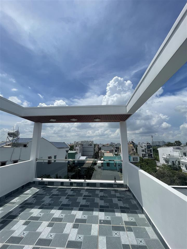 Nhà phố hiện đại xây dựng mới đủ nội thất  kdc 2295 huỳnh tấn phát  4m x 19m sổ hồng giá 5,95 tỷ