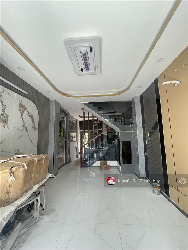 Nhà phố hiện đại xây dựng mới đủ nội thất  kdc 2295 huỳnh tấn phát  4m x 19m sổ hồng giá 5,95 tỷ