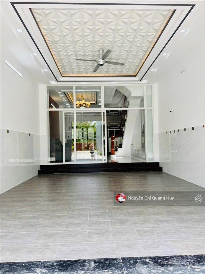 Nhà phố hiện đại, điện nước âm, đồng bộ  khu dân cư 2552 huỳnh tấn phát  5m x 16m giá 7,5 tỷ
