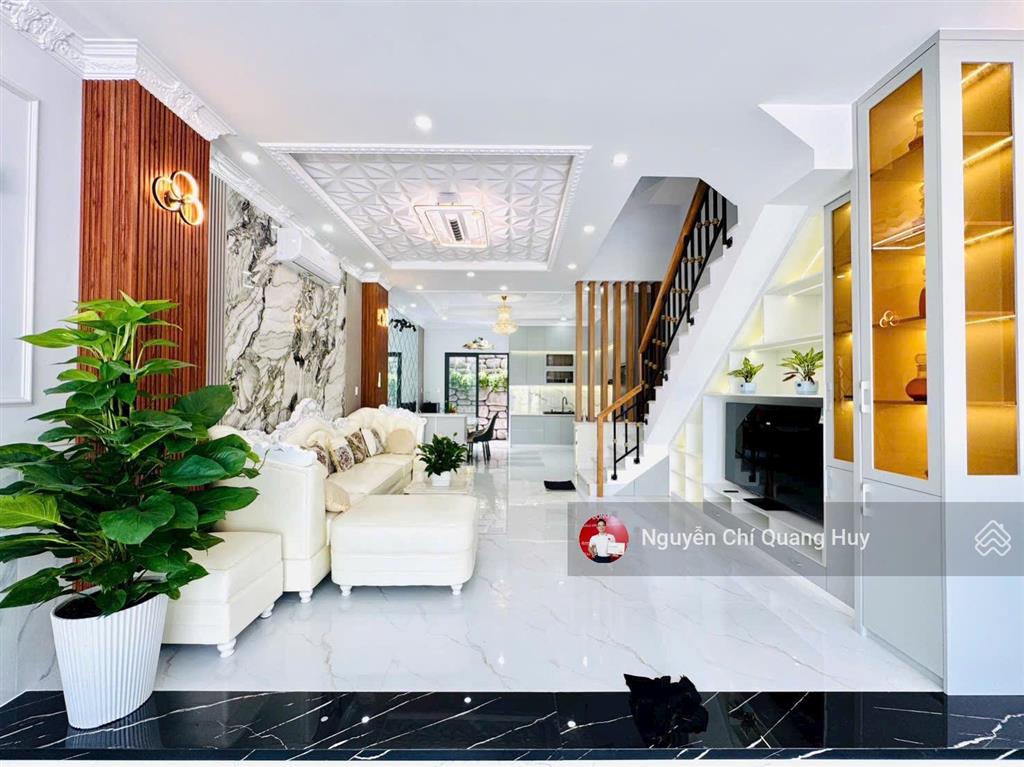 Nhà phố hiện đại xây dựng mới  đường 9m kdc 96 đào tông nguyên  5m x 16m sổ hồng giá 9,8 tỷ