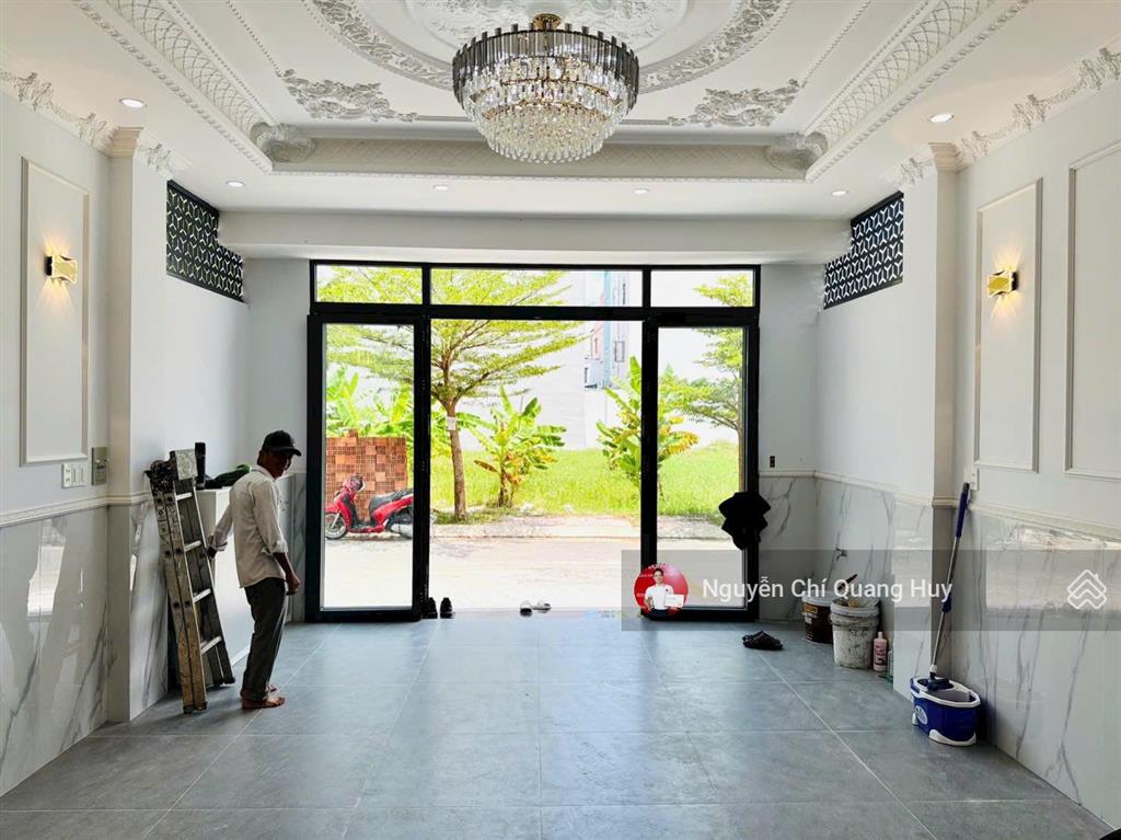 Nhà phố hiện đại xây dựng mới  đường 9m kdc 96 đào tông nguyên  5m x 16m sổ hồng giá 9,8 tỷ