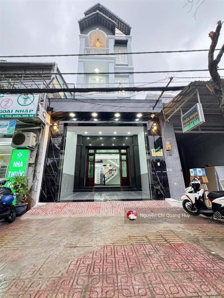 Nhà phố mặt tiền kinh doanh mua bán đường huỳnh tấn phát phú xuân  5m x 18,5m sổ hồng giá 11,8 tỷ