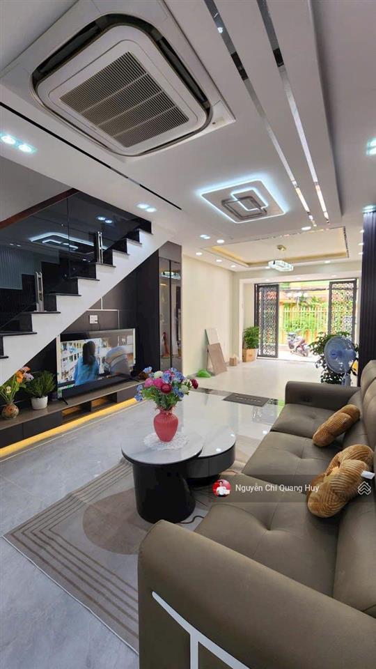 Nhà phố hiện đại  mặt tiền hẻm 6m 119 nguyễn thị thập  gần rmit, lotte mart  4mx15m giá 12,39 tỷ