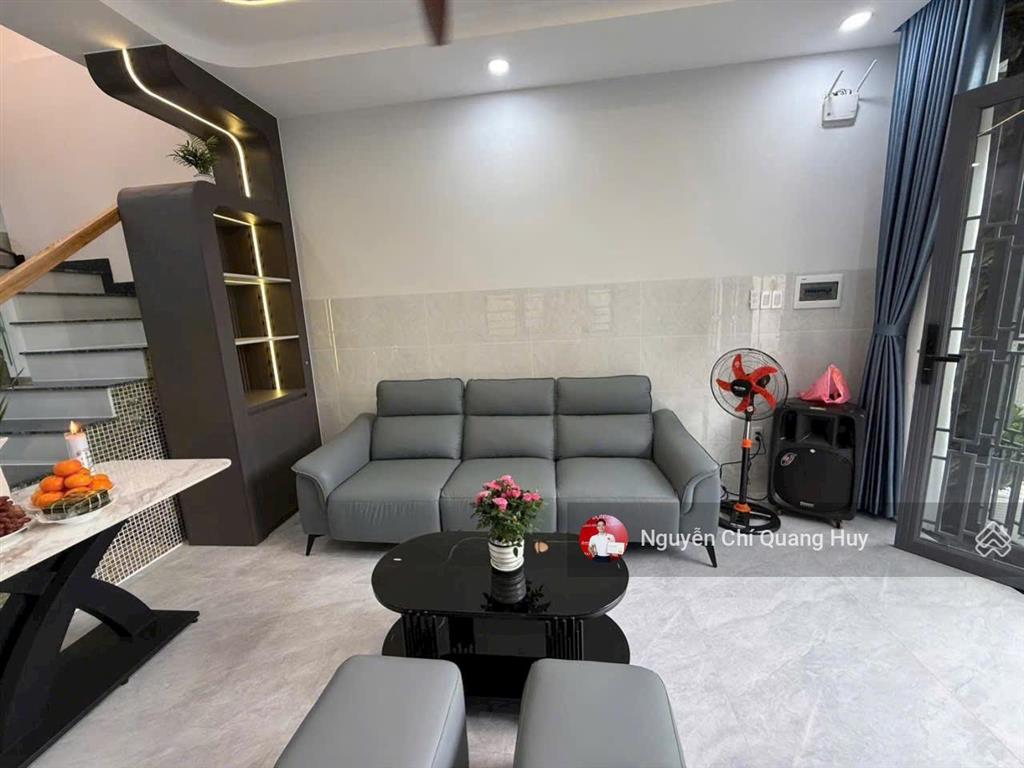 Nhà phố hiện đại  mặt tiền hẻm 3,5m chợ tân quy quận 07 gần lotte mart  4x15m sổ hồng giá 5,9 tỷ