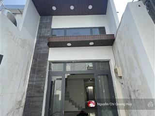 Nhà phố hiện đại  sổ hồng riêng hỗ trợ ngân hàng  hẻm 1247 huỳnh tấn phát  4m x 14m giá 3,99 tỷ