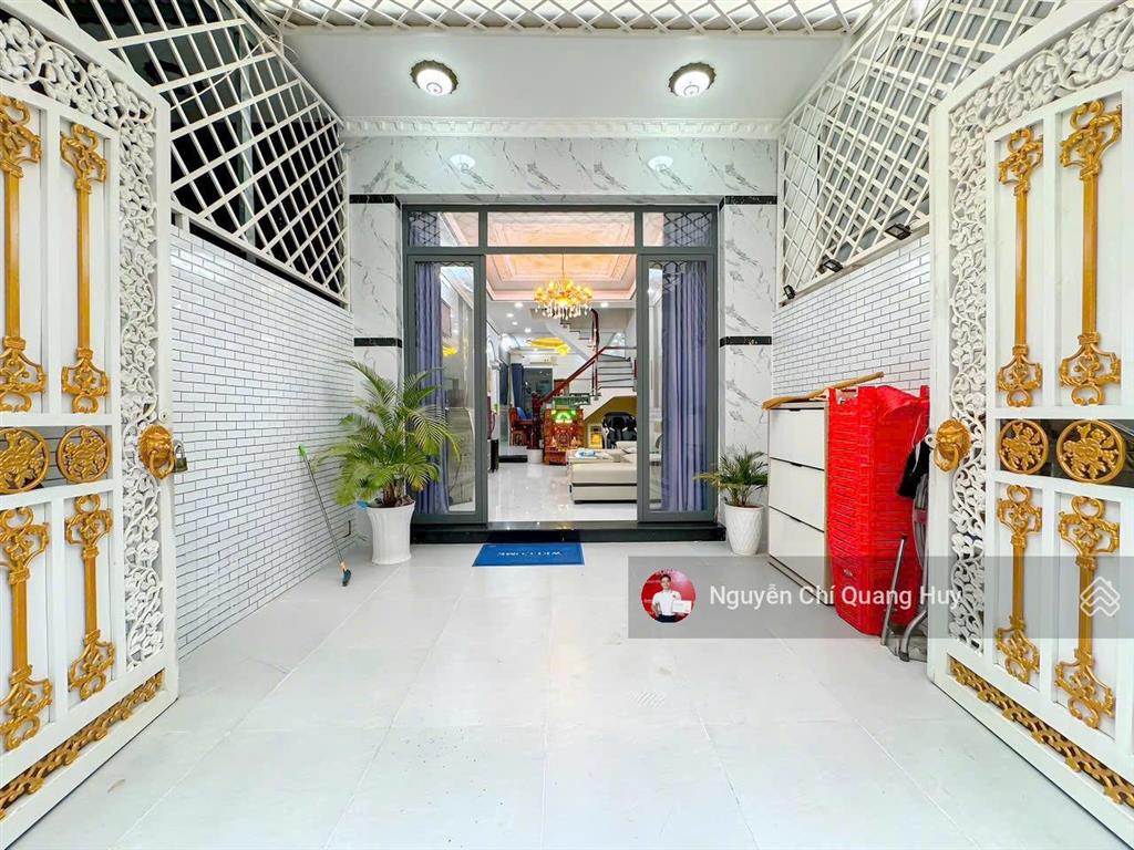 Nhà phố hiện đại đường thông 6m 1979 huỳnh tấn phát  khu dân cư dân trí cao  4m x 18m giá 8,36 tỷ