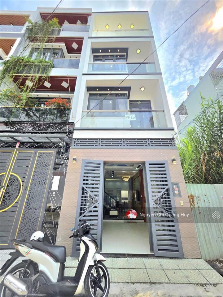 Nhà phố xây dựng mới  kdc đồng bộ, an ninh  đường 8m 83 đào tông nguyên  4m x 14m giá 6,65 tỷ