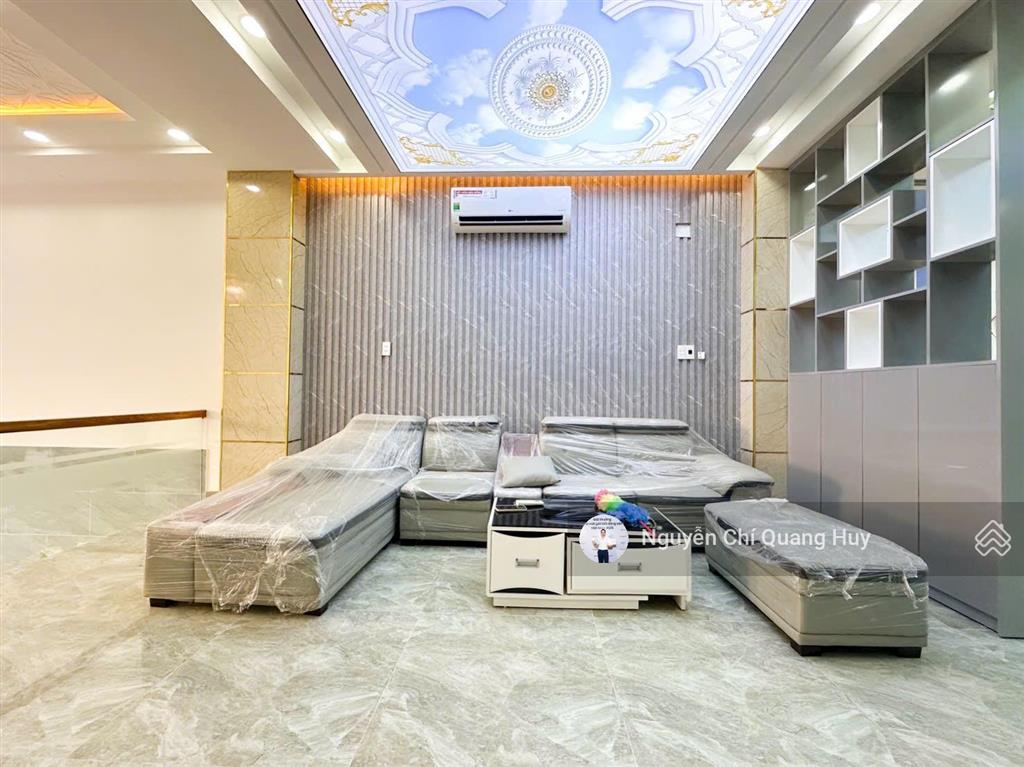 Nhà phố hiện đại  kdc dân trí cao  đường rộng 8m huỳnh tấn phát  5m x 16m sổ hồng giá 8,1 tỷ